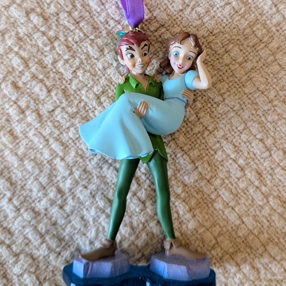 Walt Disney Peter Pan and Wendy Christmas Ornament